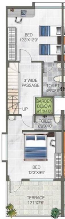 Jay Vijay Villa (3BHK+3T (1,750 sq ft) + Study Room 1750 sq ft)