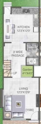 Jay Vijay Villa (3BHK+3T (1,750 sq ft) + Study Room 1750 sq ft)