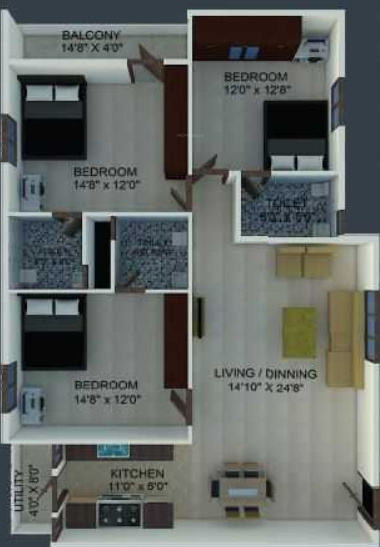  brundaavan Floor Plan Floor Plan