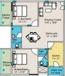 Sri Tirumala Tranquil Residency (2BHK+2T (1,180 sq ft) 1180 sq ft)