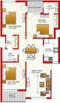 Bhakti GBM Gracia Floors (3BHK+3T (1,319 sq ft) 1319 sq ft)