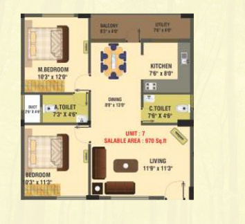  gardenia Floor Plan Floor Plan