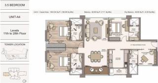 Piramal Aranya Wing A (3BHK+3T (2,076 sq ft) + Study Room 2076 sq ft) Piramal Aranya Wing A (3BHK+3T (2,076 sq ft) + Study Room 2076 sq ft)