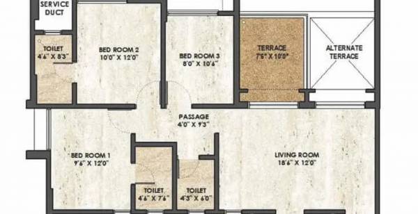 Floor Plan melange-residences-phase-iii Floor Plan Floor Plan