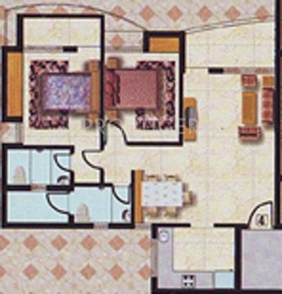 SD Rajdeep Galleria (2BHK+2T (1,517 sq ft) 1517 sq ft)