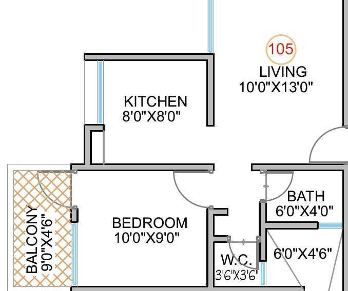  sadguru residency Floor Plan Floor Plan