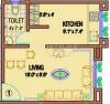Rubberwala Maseera Tower Floor Plan (1BHK+1T)