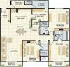 NR Orchid Gardenia (3BHK+4T (2,470 sq ft) + Servant Room 2470 sq ft)
