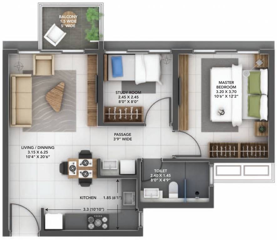  gold towers Floor Plan Floor Plan