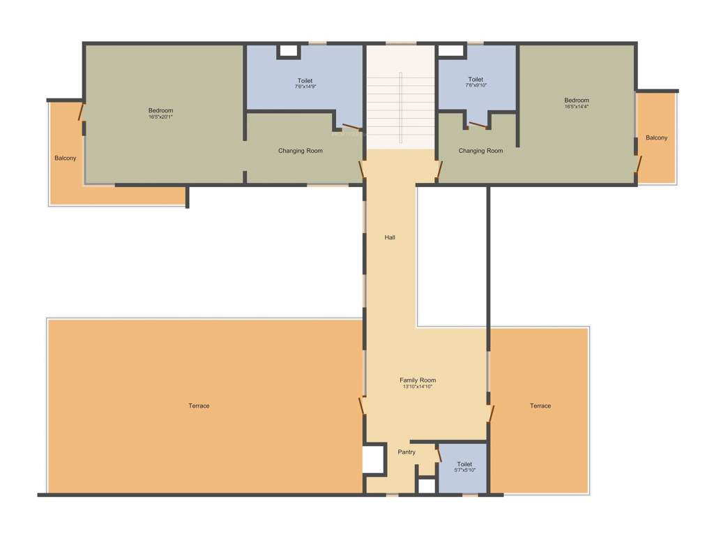 Unitech Karma Lakelands (4BHK+4T (6,103 sq ft) 6103 sq ft)