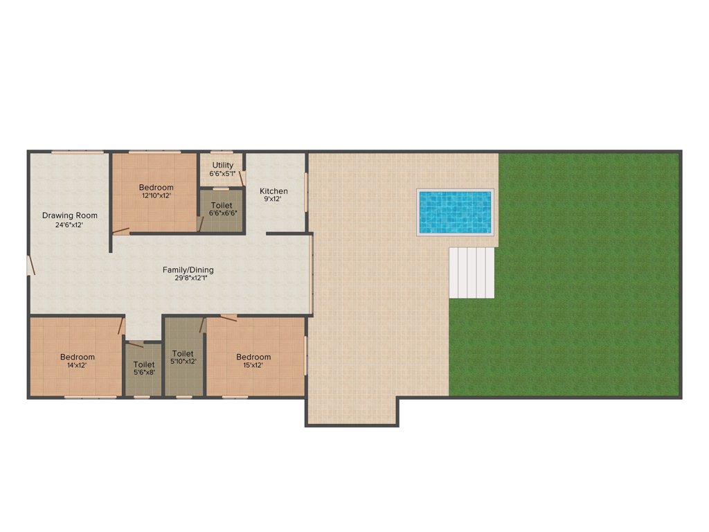 Krishna Krishe Valley (3BHK+3T (4405 sq ft) 4405 sq ft)