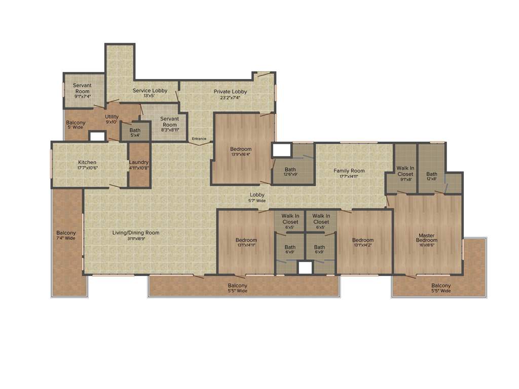 Pioneer Araya (4BHK+4T (4902 sq ft) 4902 sq ft)