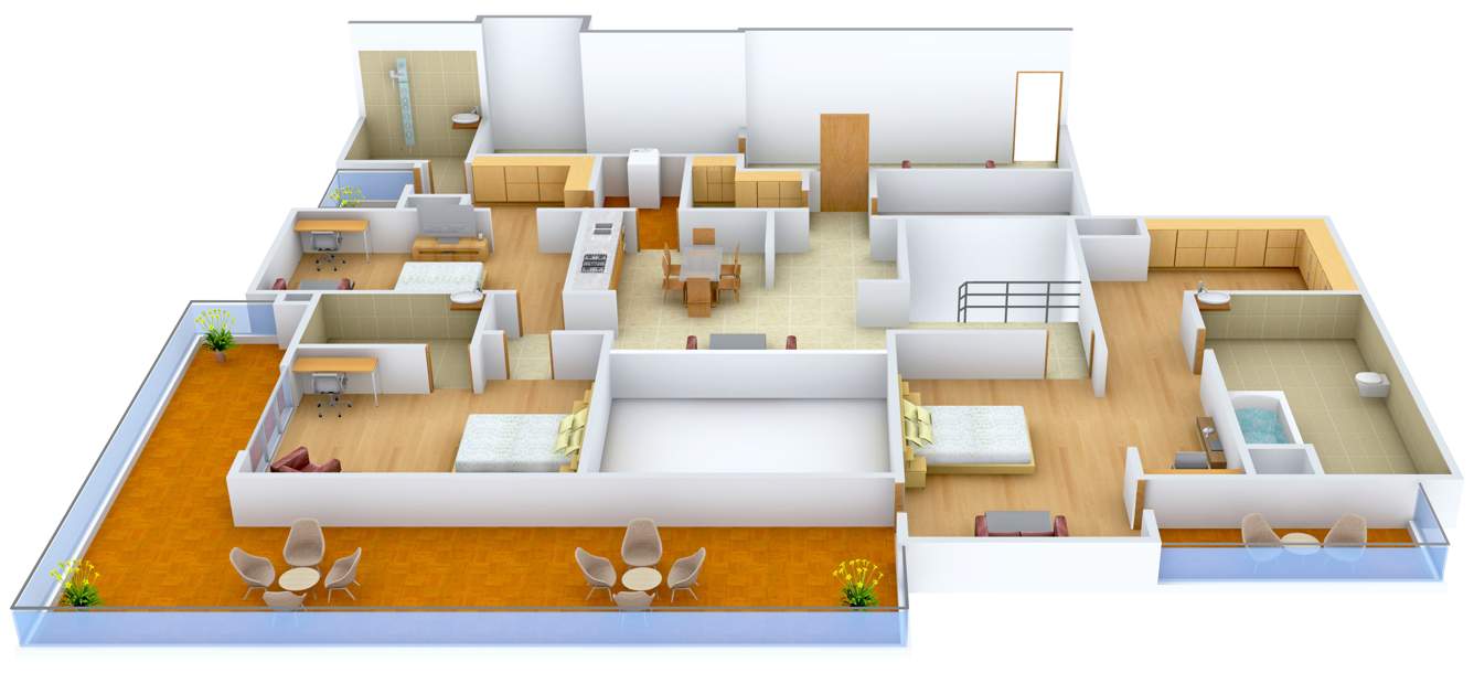 Pioneer Araya (4BHK+4T (7004 sq ft) 7004 sq ft)