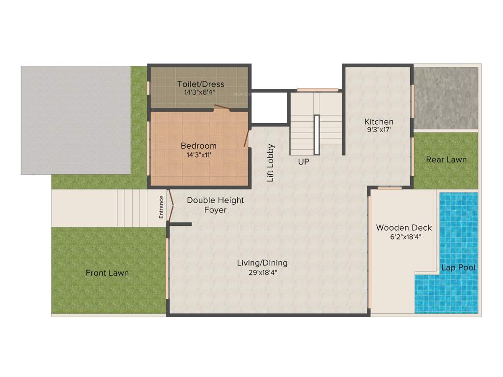 BPTP Visionnaire Homes (4BHK+4T (2250 sq ft) 2250 sq ft)