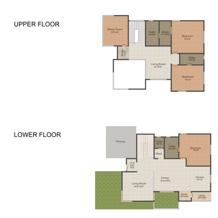 Pushpam Woods (3BHK+4T (3395 sq ft) 3395 sq ft)