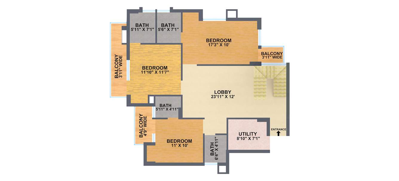 Cosmic The Urban Young (6BHK+7T (3275 sq ft) 3275 sq ft)