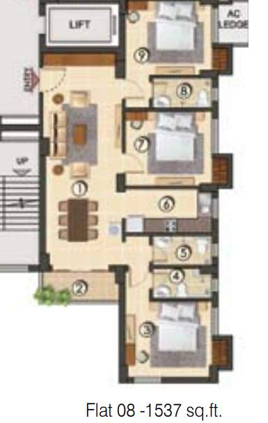  4 sight grand castle Floor Plan Floor Plan