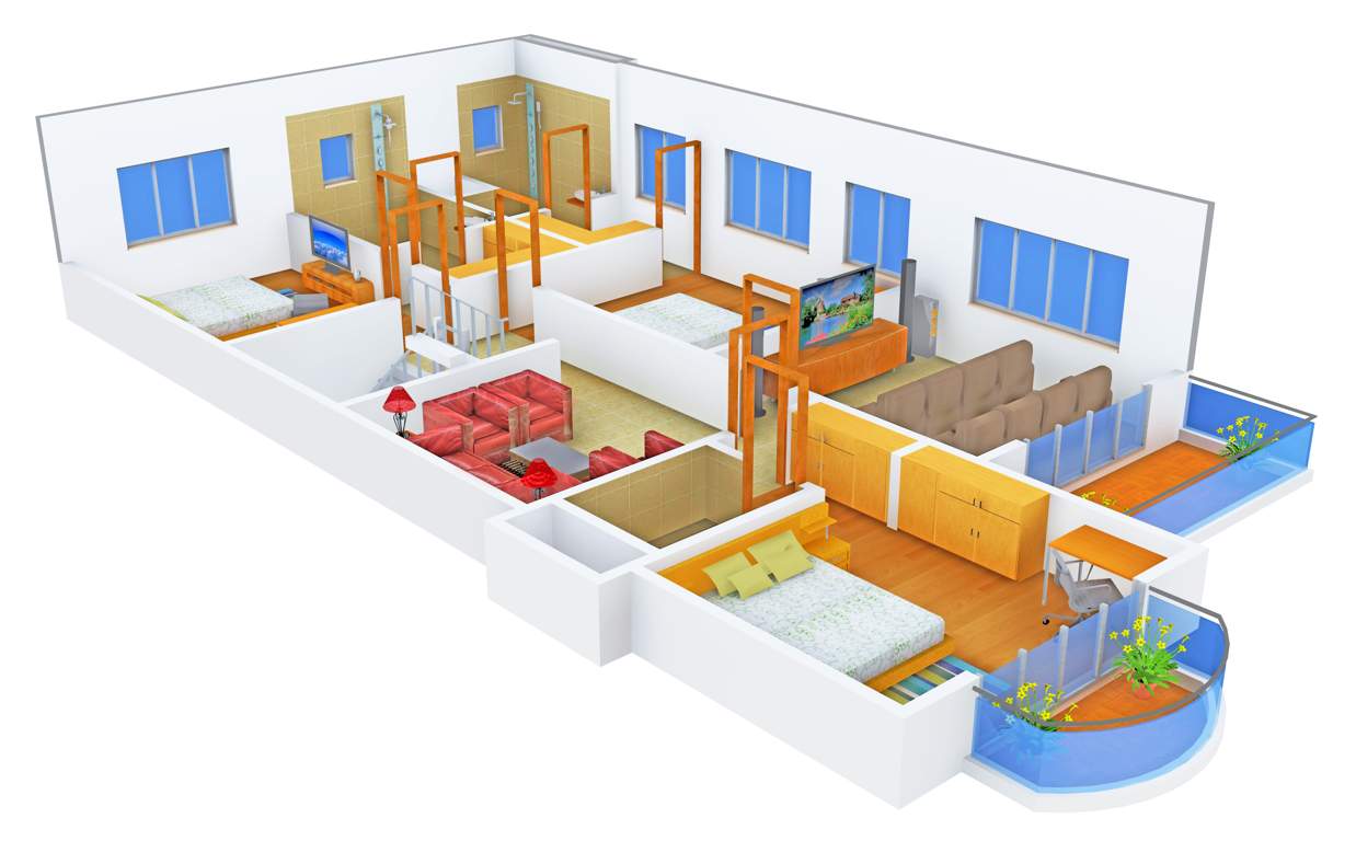 Suchirindia Timber Leaf (4BHK+6T (3526 sq ft) 3526 sq ft)