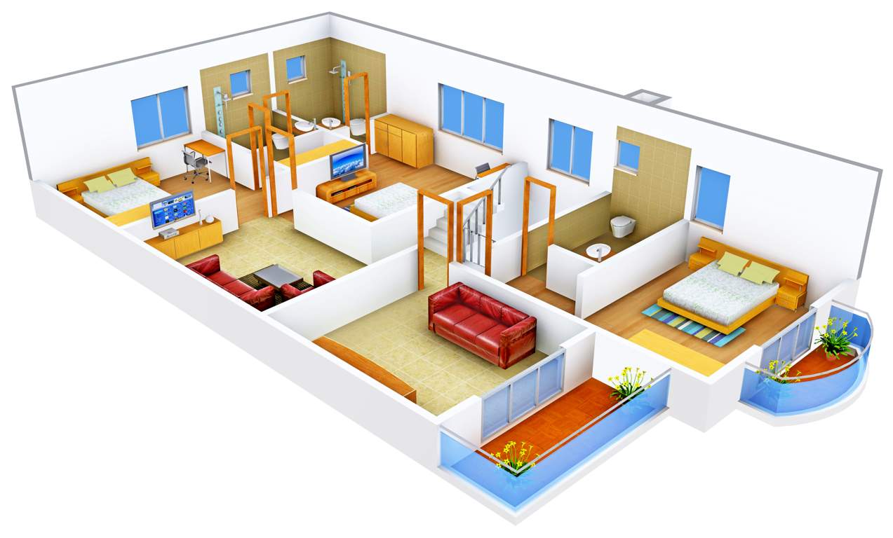 Suchirindia Timber Leaf (4BHK+5T (3595 sq ft) 3595 sq ft)