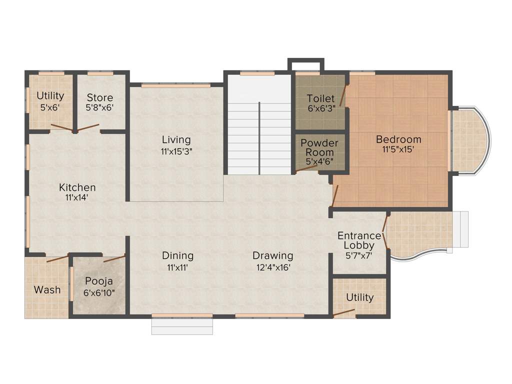 Suchirindia Timber Leaf (4BHK+5T (3595 sq ft) 3595 sq ft)