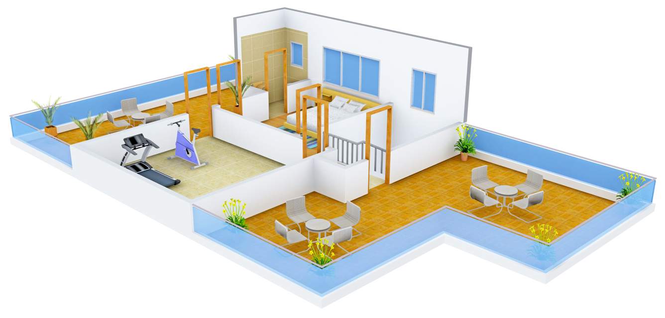 Suchirindia Timber Leaf (4BHK+5T (3595 sq ft) 3595 sq ft)