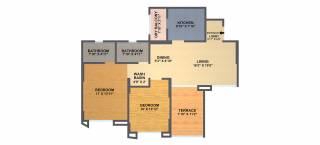 Mont Vert One (2BHK+2T (1072 sq ft) 1072 sq ft) Mont Vert One (2BHK+2T (1072 sq ft) 1072 sq ft)