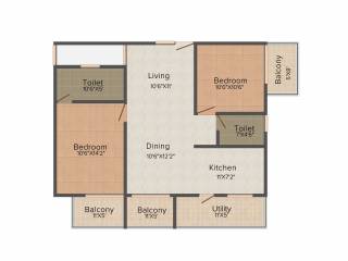 Velpula Orchid (2BHK+2T (1173 sq ft) 1173 sq ft) Velpula Orchid (2BHK+2T (1173 sq ft) 1173 sq ft)