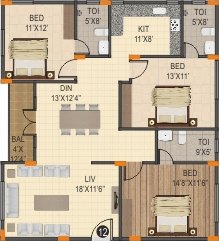  orchid Floor Plan Floor Plan