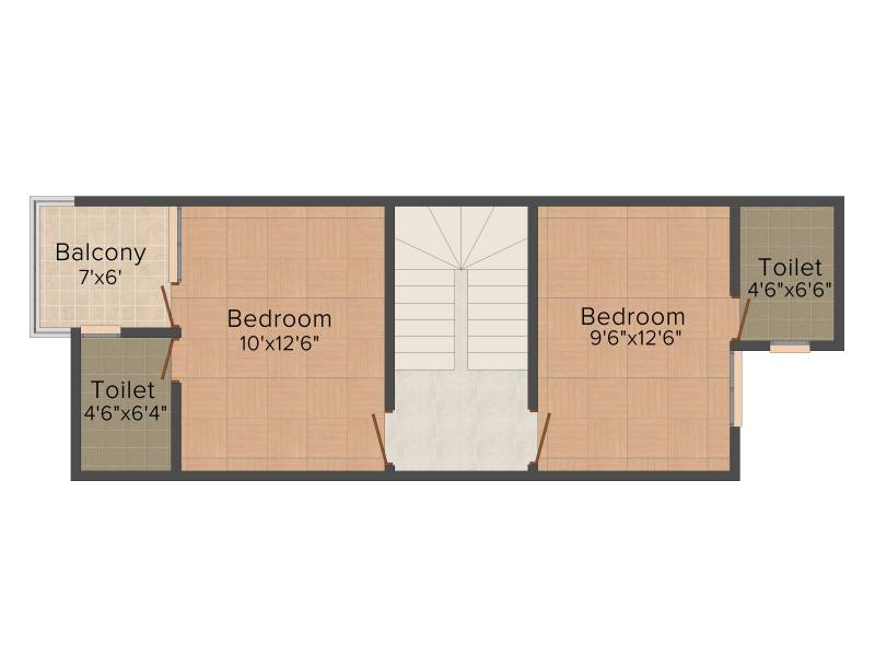 Narnarayan Akshardham Homes (3BHK+4T (1809 sq ft) 1809 sq ft)