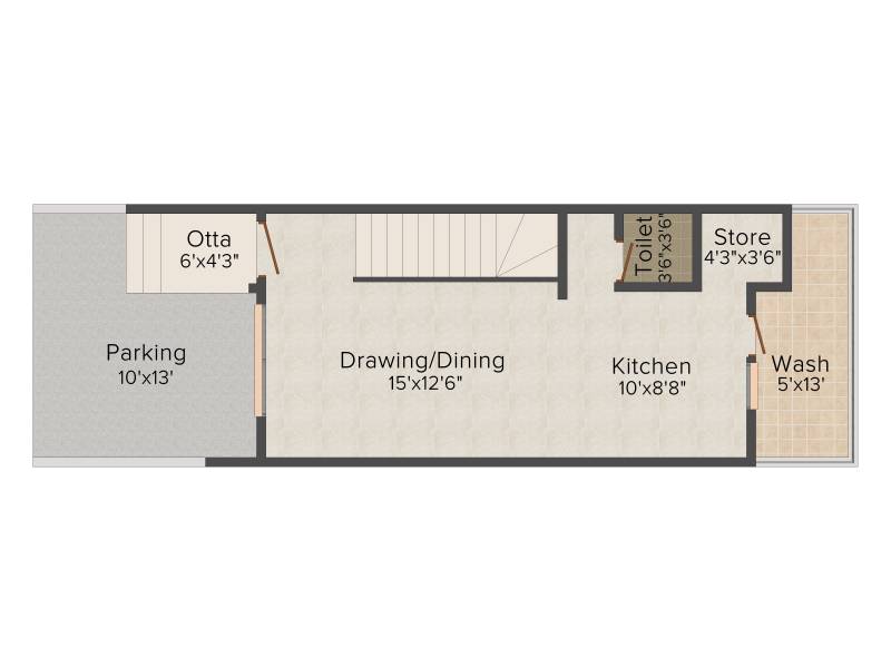 Narnarayan Akshardham Homes (3BHK+4T (1809 sq ft) 1809 sq ft)