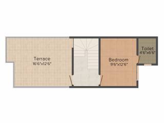 Narnarayan Akshardham Homes (3BHK+4T (1809 sq ft) 1809 sq ft)