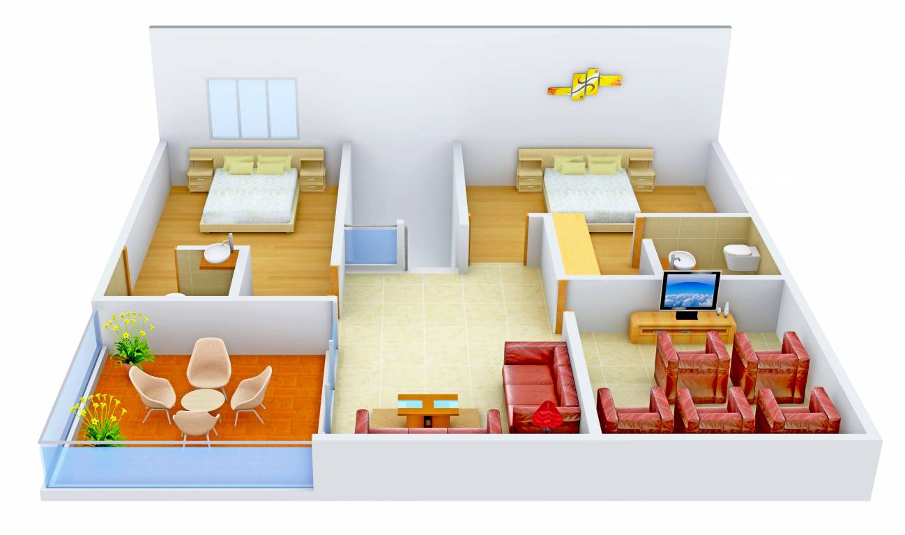 Sri Ayodhya (3BHK+3T (2679 sq ft) 2679 sq ft)