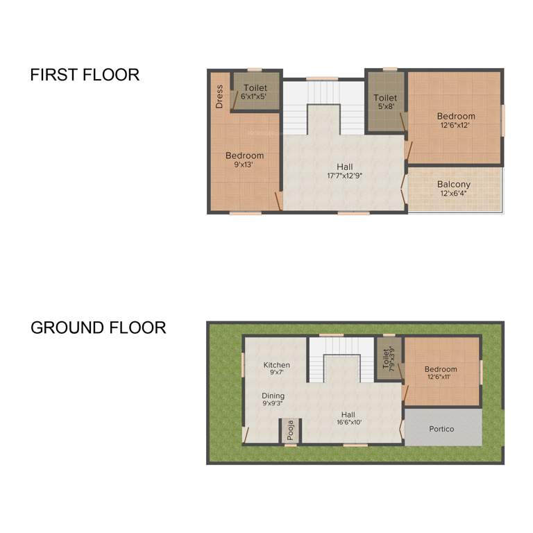 Mansani Thirumala Meadows (3BHK+3T (1600 sq ft) 1600 sq ft)