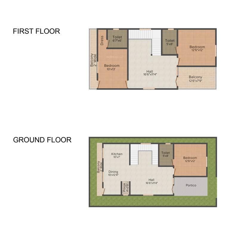 Mansani Thirumala Meadows (3BHK+3T (1800 sq ft) 1800 sq ft)