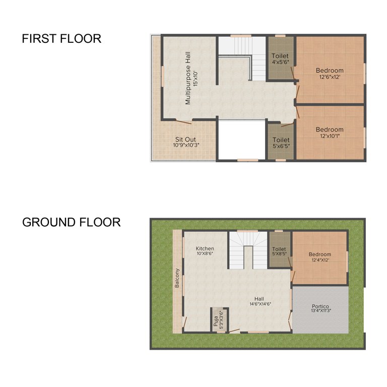 Mansani Thirumala Meadows (3BHK+3T (2000 sq ft) 2000 sq ft)