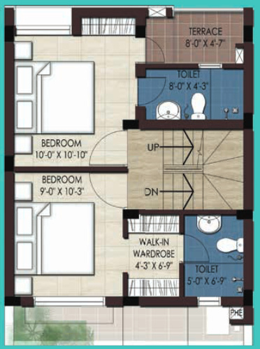  green hills villas Floor Plan First Floor Plan