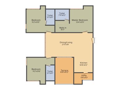 Suyog Suyog Navkaar Phase I (3BHK (1935 sq ft) 1935 sq ft)