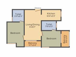 Arun Sankara (2BHK (775 sq ft) 775 sq ft) Arun Sankara (2BHK (775 sq ft) 775 sq ft)