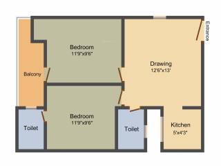 ABCZ East Platinum (2BHK (1050 sq ft) 1050 sq ft) ABCZ East Platinum (2BHK (1050 sq ft) 1050 sq ft)