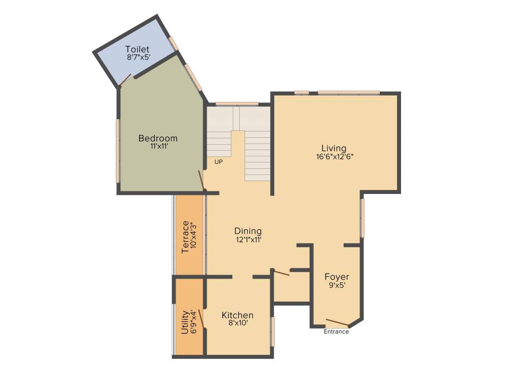 Lokaa M One (3BHK+3T (2,710 sq ft) 2710 sq ft)