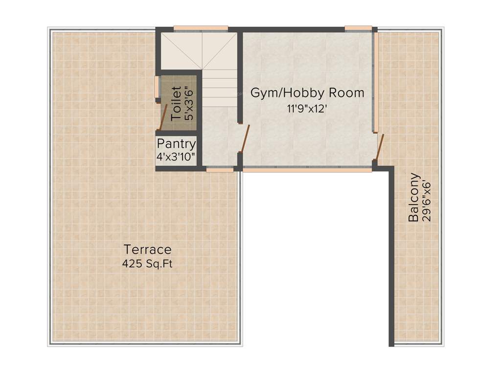 Lifestyle Westend Greens (3BHK+4T (2900 sq ft) 2900 sq ft)
