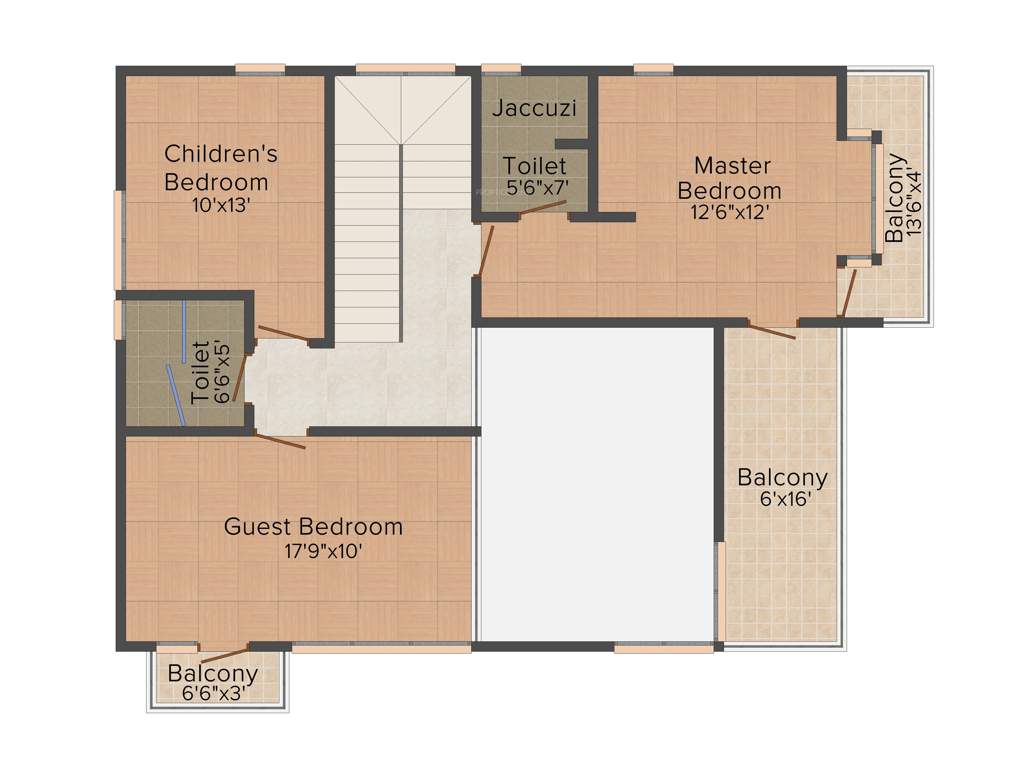 Lifestyle Westend Greens (3BHK+4T (2900 sq ft) 2900 sq ft)