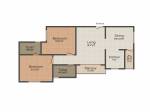Vandana Eastwood (2BHK+2T (1000 sq ft) 1000 sq ft)