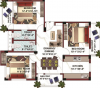 SK Royal Arcade (3BHK+3T (1,260 sq ft) 1260 sq ft)