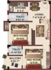 SK Royal Arcade (2BHK+2T (760 sq ft) 760 sq ft)