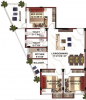 SK Royal Arcade (3BHK+3T (1,330 sq ft) 1330 sq ft)