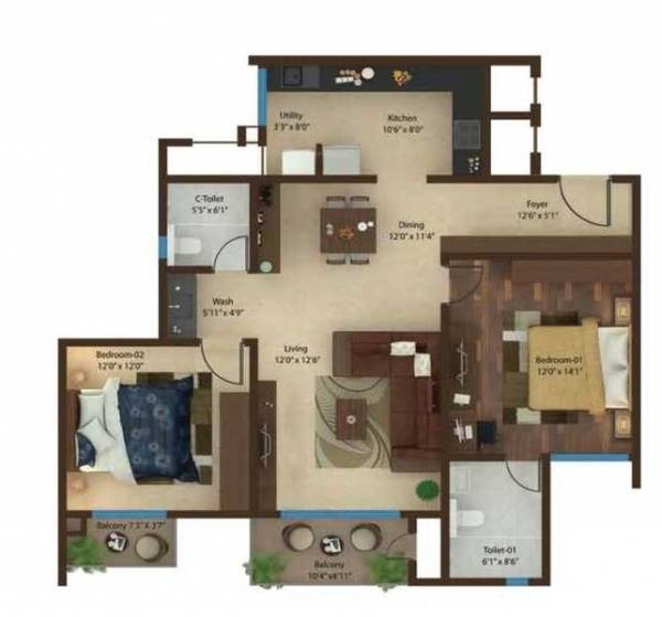  carmel-heights Floor Plan Floor Plan