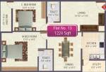SR Sai Ram Residency (2BHK+2T (1,224 sq ft) 1224 sq ft) SR Sai Ram Residency (2BHK+2T (1,224 sq ft) 1224 sq ft)