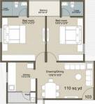 Rajyash Sahaj Sapphire (2BHK+2T (990 sq ft) 990 sq ft) Rajyash Sahaj Sapphire (2BHK+2T (990 sq ft) 990 sq ft)