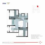 Lancor Lumina 2020 (2BHK+2T (618 sq ft) 618 sq ft)